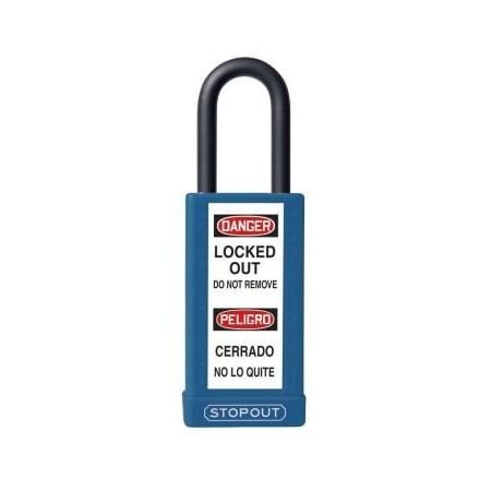 Accuform STOPOUT PLASTIC BODY ALUMINUM KDL727BU KDL727BU